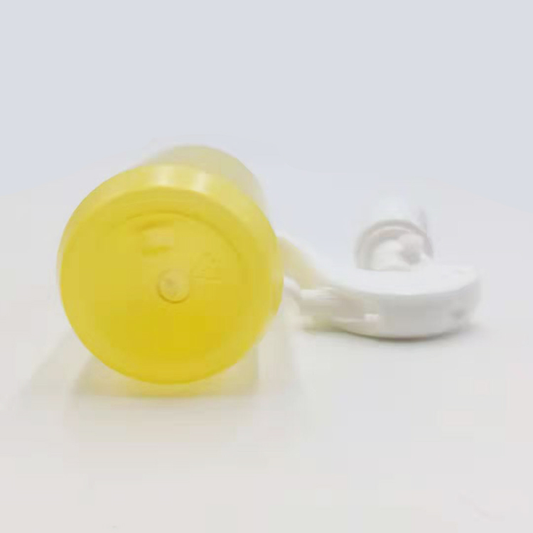 150ml Yellow frosted cosmetic bottle