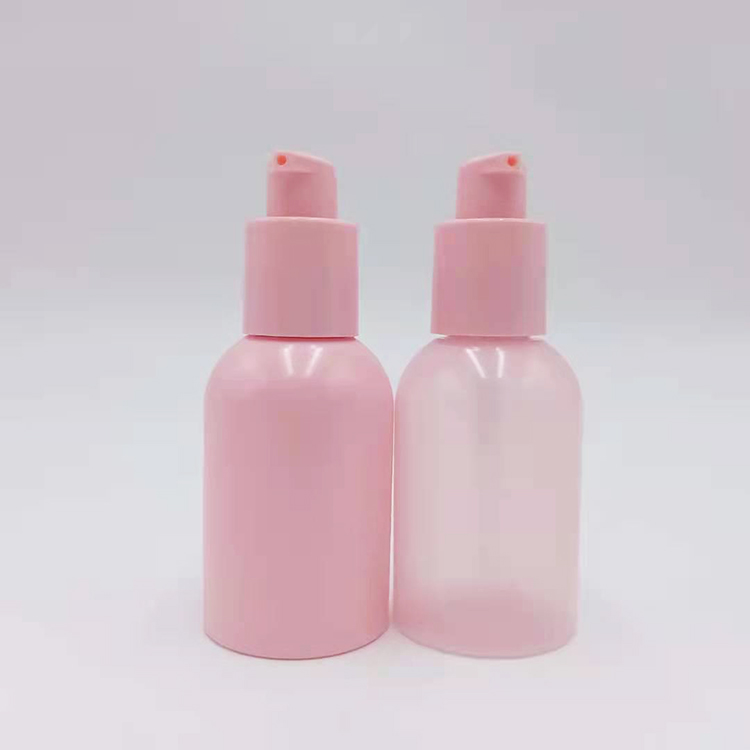 60ml pink lotion pump bottles