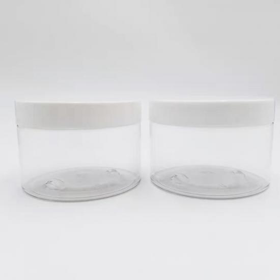 250ml Clear PET Body Cream Jars