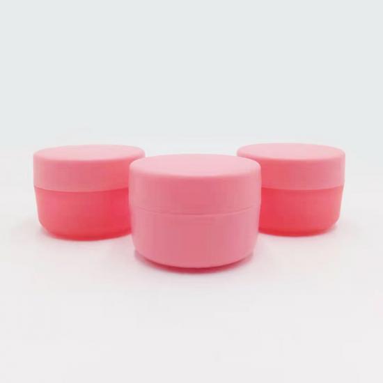 10g Pink PET Plastic Cream Jars