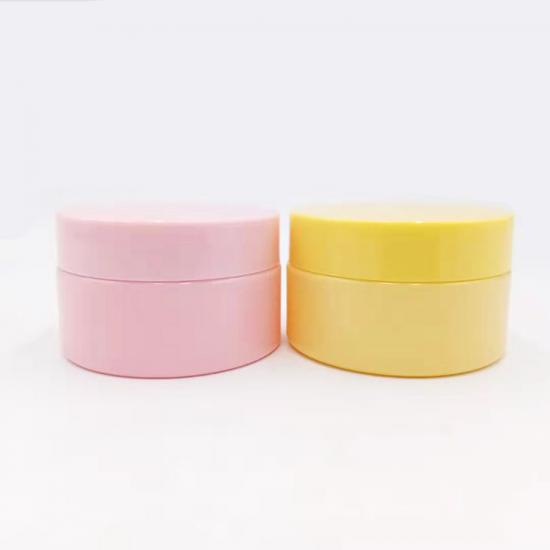 PET Plastic Body Lotion Cosmetic Jars