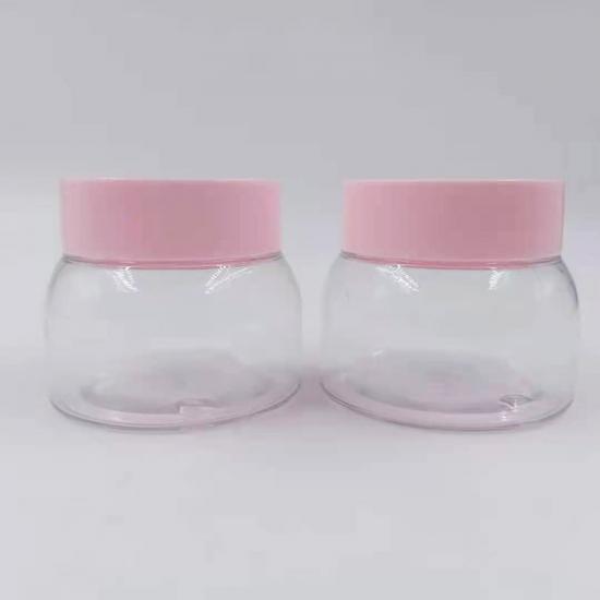 Transparent Cream Jar Set