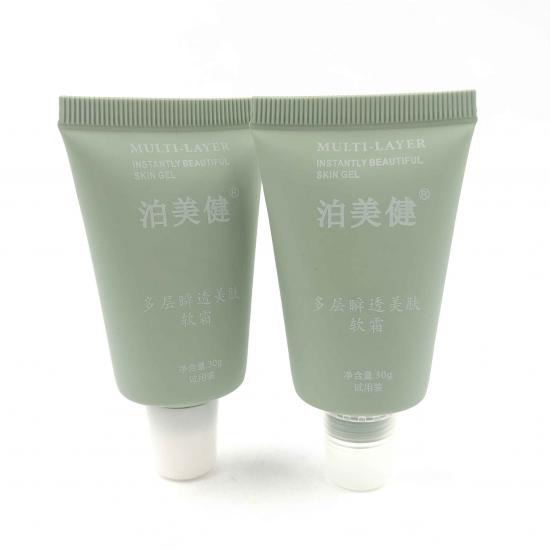 Green Face cream Squeeze Tubes