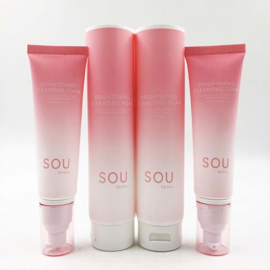 Squeeze 60ml Facial Cleanser Tubes