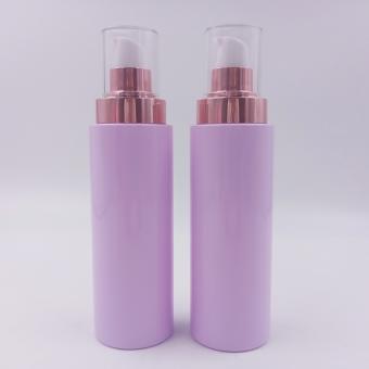 PET Purple Shampoo Conditioner Bottles