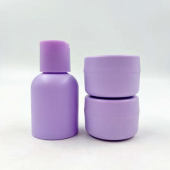 60ml Matte Purple Bottles Set